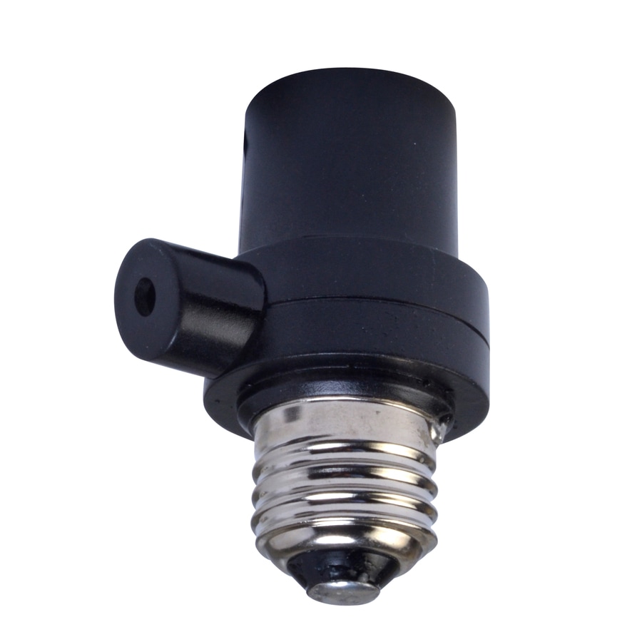 Woods In/Out Socket W/Photocell Bronze in the Motion & Light Sensor
