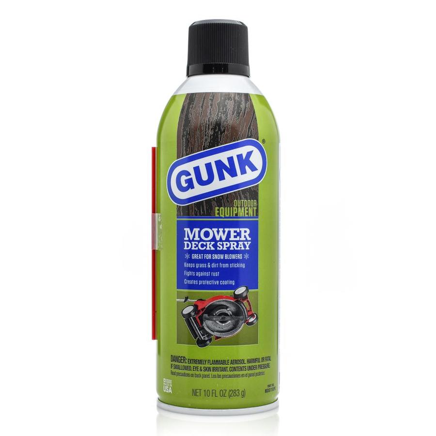 GUNK Outdoor Mower Deck Treatment and Protectant in the Surface