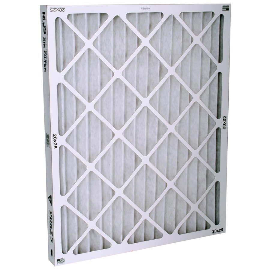 BestAir 25-in W x 20-in L x 2-in MERV 8 MERV: 8 Pleated Air Filter at ...