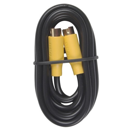 RCA 6ft Nickel SVideo Cable at