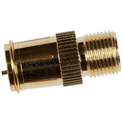 Rca F Pin Push On Coax Cable Connector At 