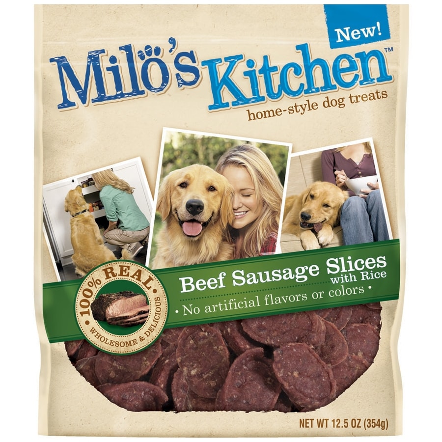 Milo's kitchen outlet beef sausage slices