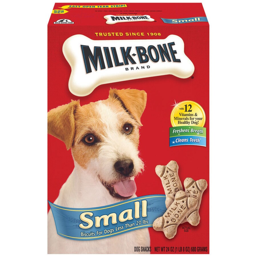 Milk Bone MILK BONE ORG SMALL 24OZ(+4728 in the Pet Treats department at