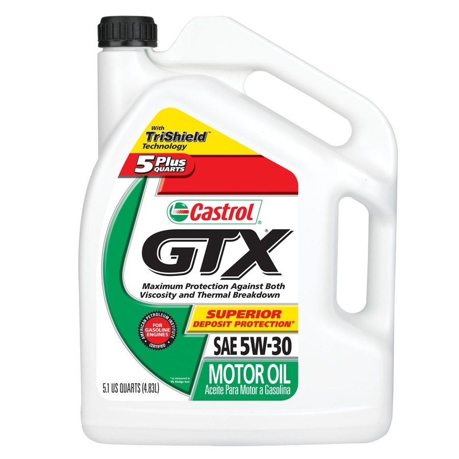 CASTROL 03569 163.2-oz 4-Cycle 5W-30 Conventional Engine Oil