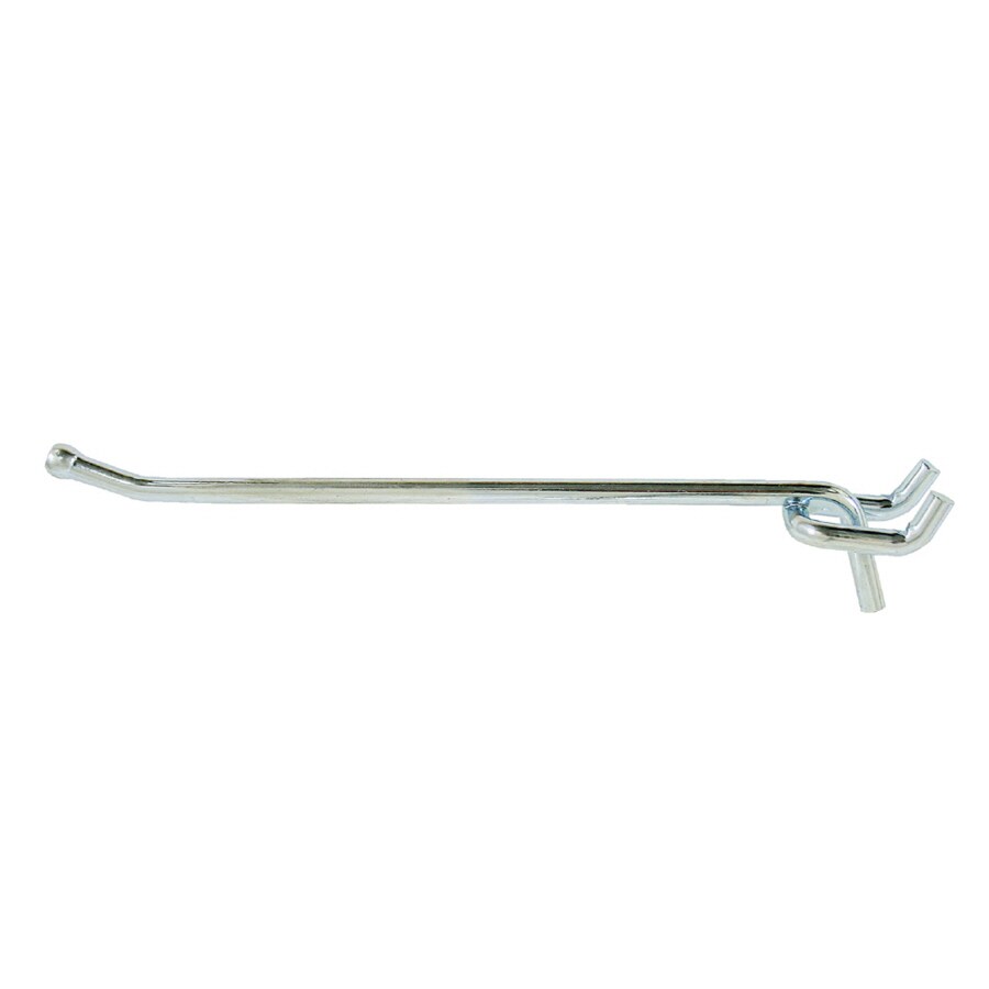 Real organized steel pegboard hook at lowes