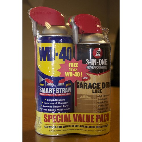 Write A Review About Wd 40 12 Oz 3 In 1garage Door Lubricant At