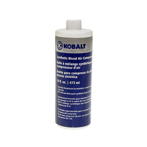 Kobalt 16 Oz. SemiSynthetic Air Compressor Oil at