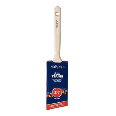 Valspar Natural Bristle Polyester Blend Angle 2 5 In Paint Valspar Natural Bristle Polyester Blend Angle 2 5 In Paint
