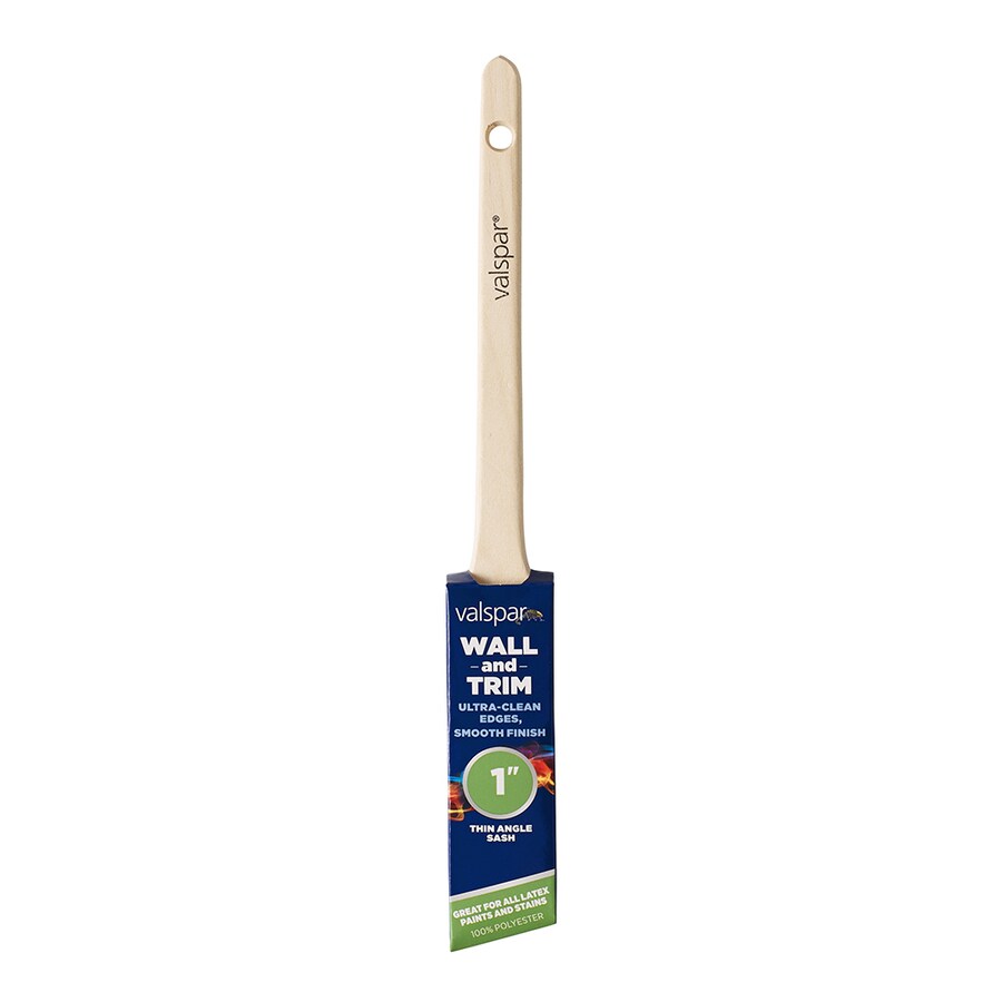 Valspar Polyester Angle 1in Paint Brush at