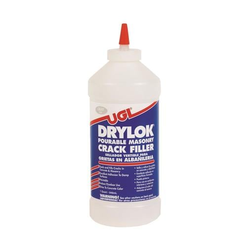 UGL Pourable Masonry Crack Filler 32-fl oz Gray Paintable Latex Caulk ...