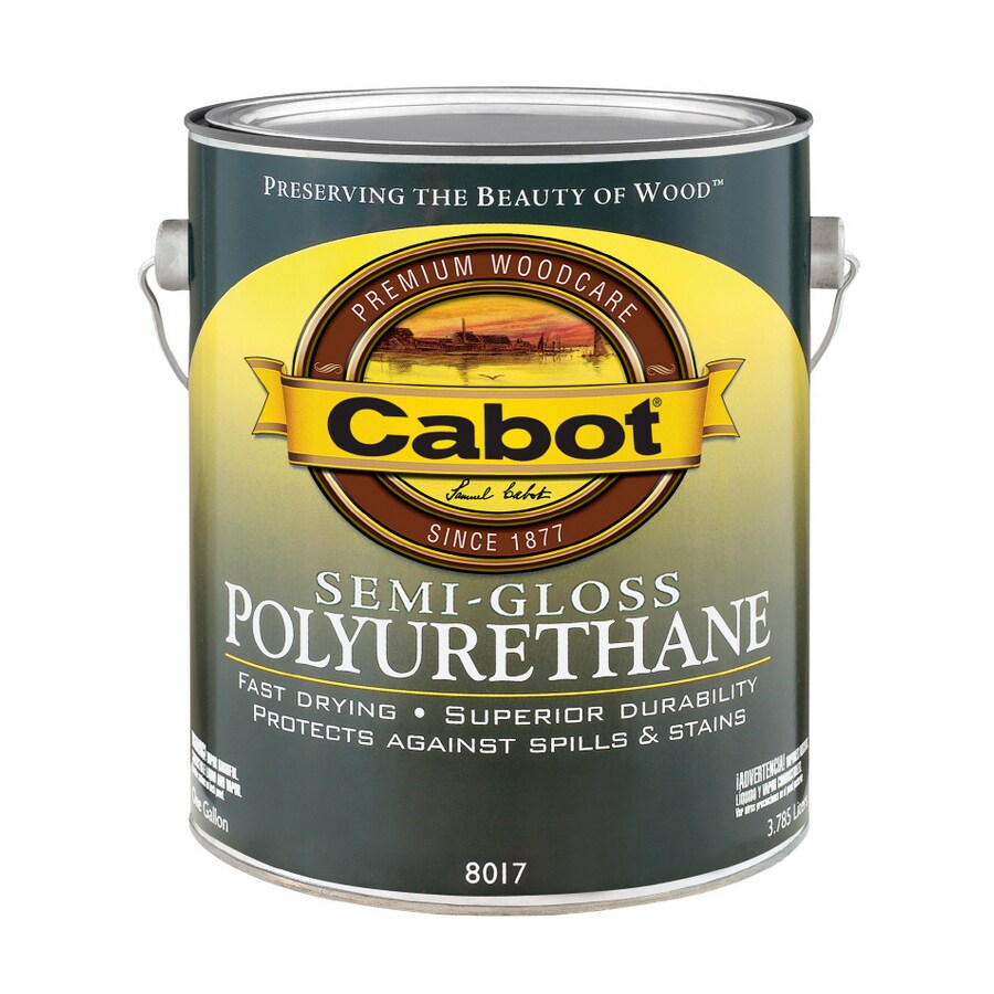 Cabot Semi-Gloss Oil-Based 128 Unit Of Measure Polyurethane at Lowes.com