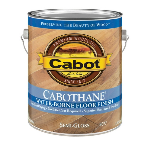 Cabot Gallon Water Based Floor Finish Semi-Gloss at Lowes.com