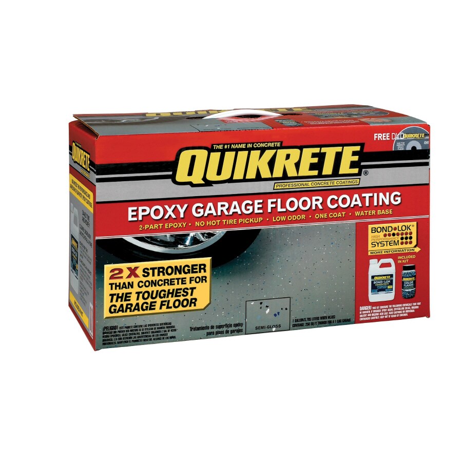 Quikrete Epoxy Garage Floor Coating Kit Flooring Tips 