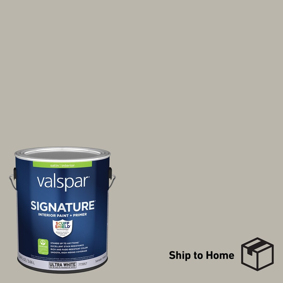 Valspar Signature Satin Frappe 6003-1b Interior Paint (1-Gallon) At ...