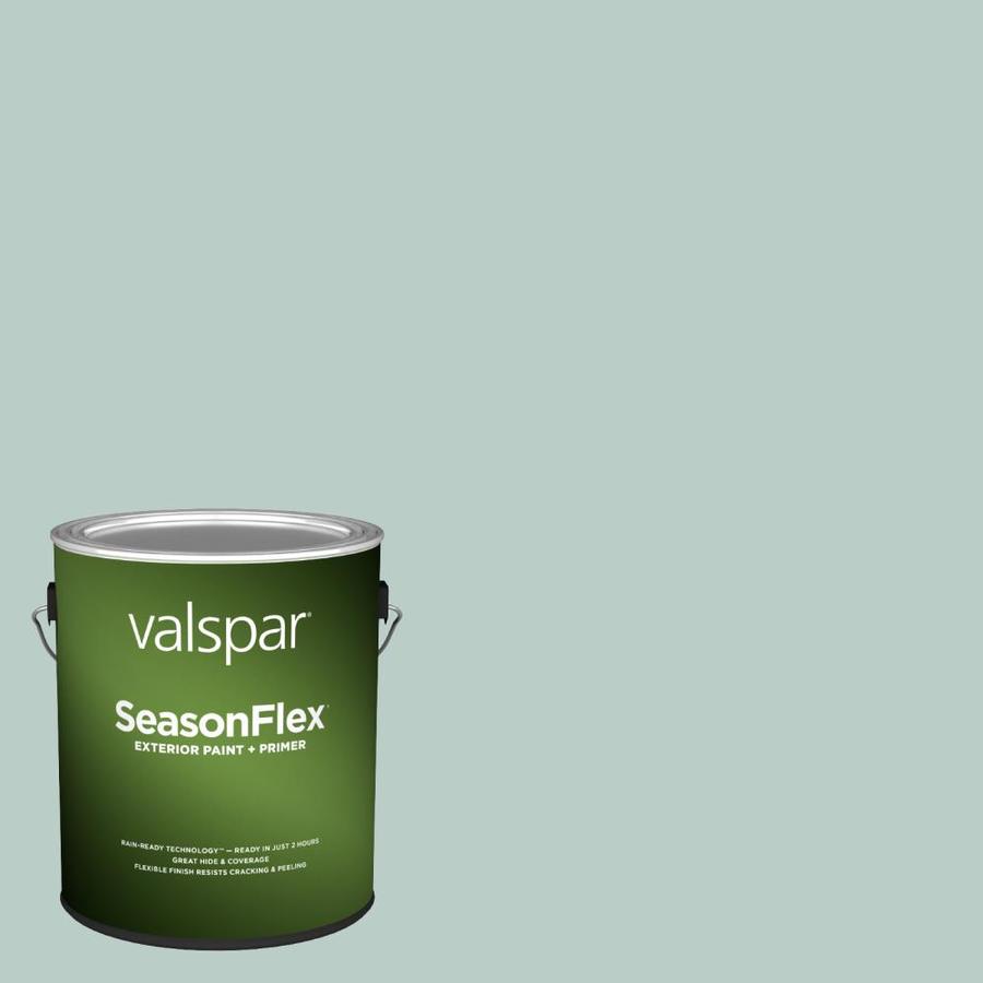 Valspar SeasonFlex Flat Sparkling Lake 50023b Exterior Paint (1Gallon