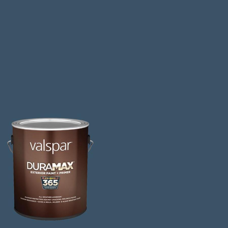 Valspar Duramax Base 4 Flat Dark Iris Exterior Paint (1Gallon) in the