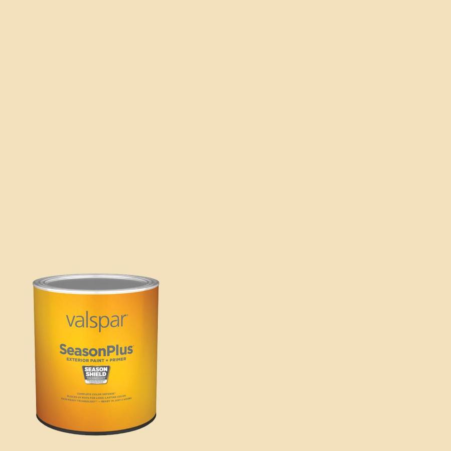 Valspar SeasonPlus SemiGloss Homey Cream 30076b Exterior Paint (1