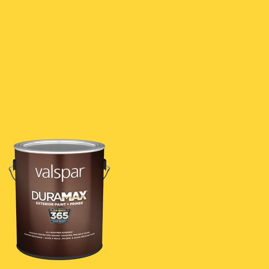 Valspar Duramax Sunny Jonquil Flat Latex Exterior Paint (Actual Net