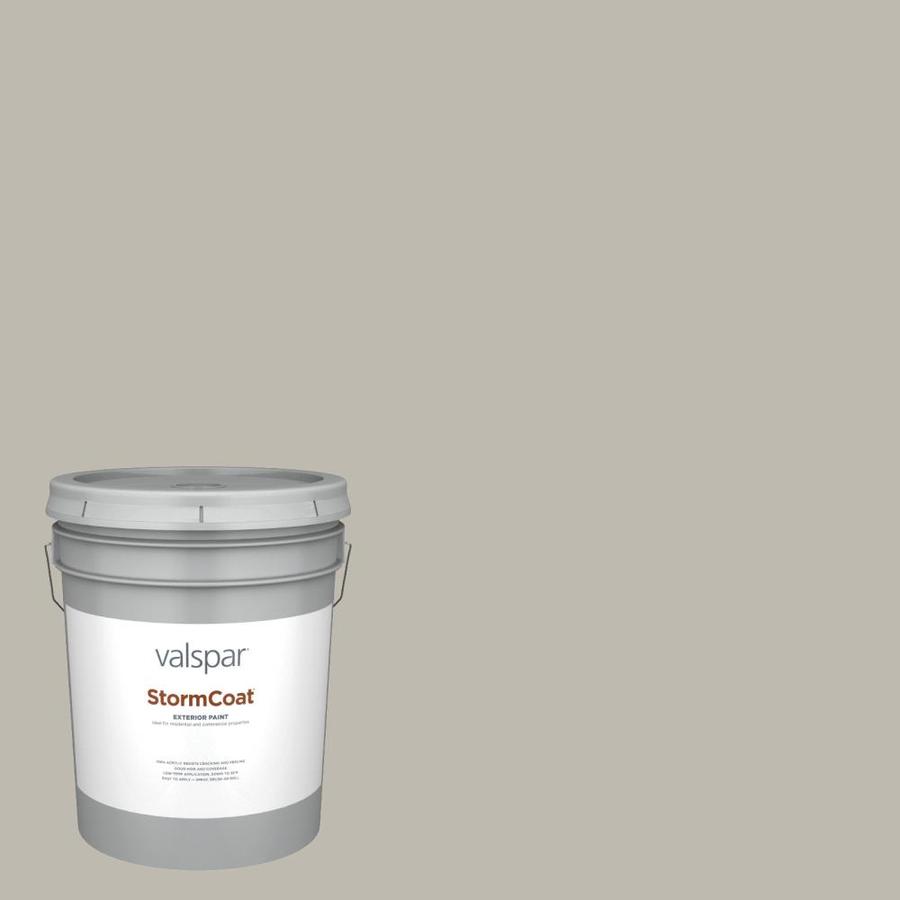Valspar Pro Storm Coat Frappe Semigloss Latex Exterior Paint (Actual
