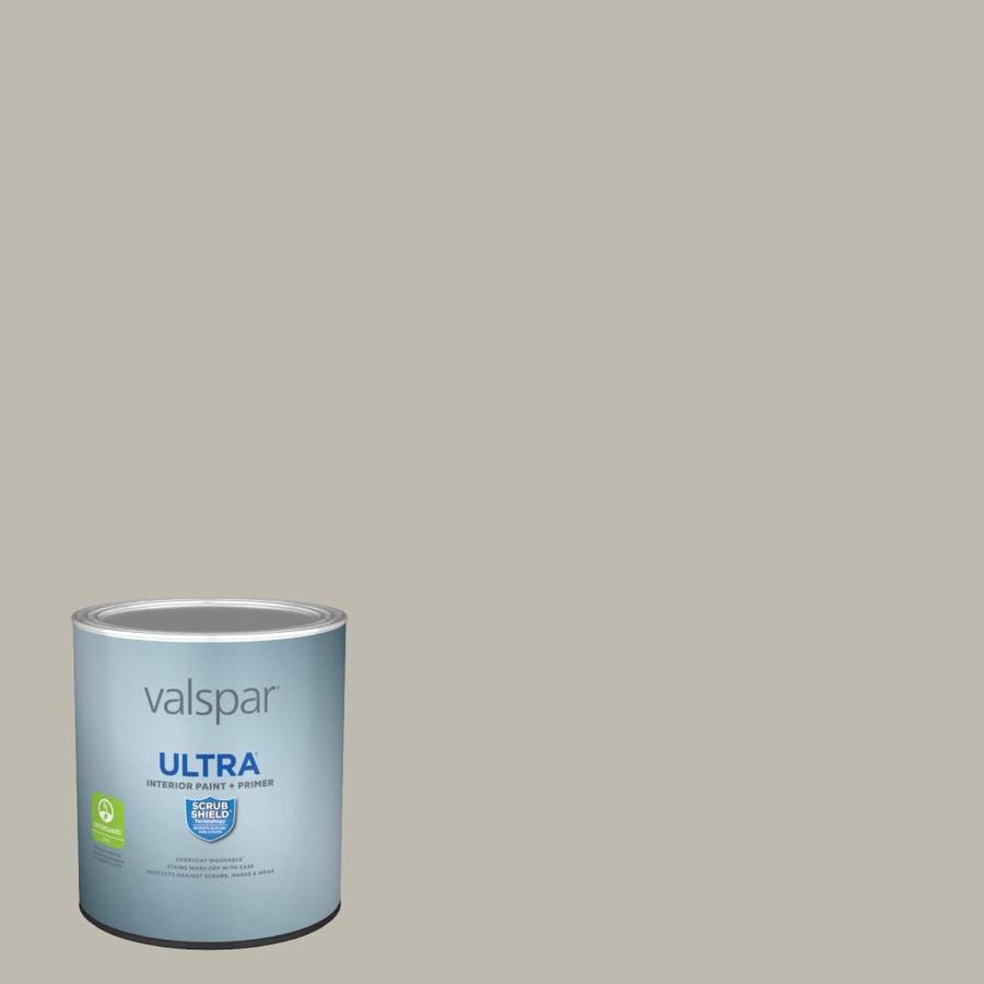 Valspar Ultra Satin Frappe 60031b Interior Paint (1Quart) in the