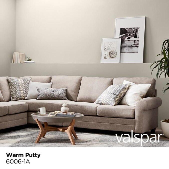 valspar signature ultra white flat warm putty interior