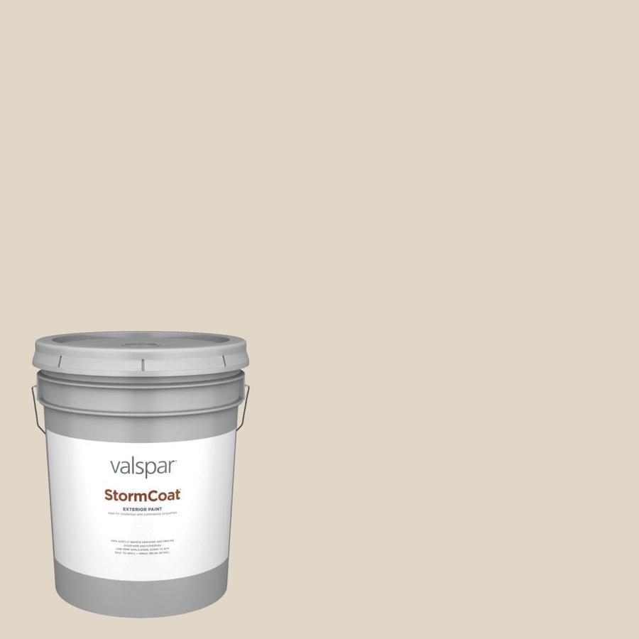 Valspar Pro Storm Coat Satin Coconut Milk 2007-10c Exterior Paint (5 ...