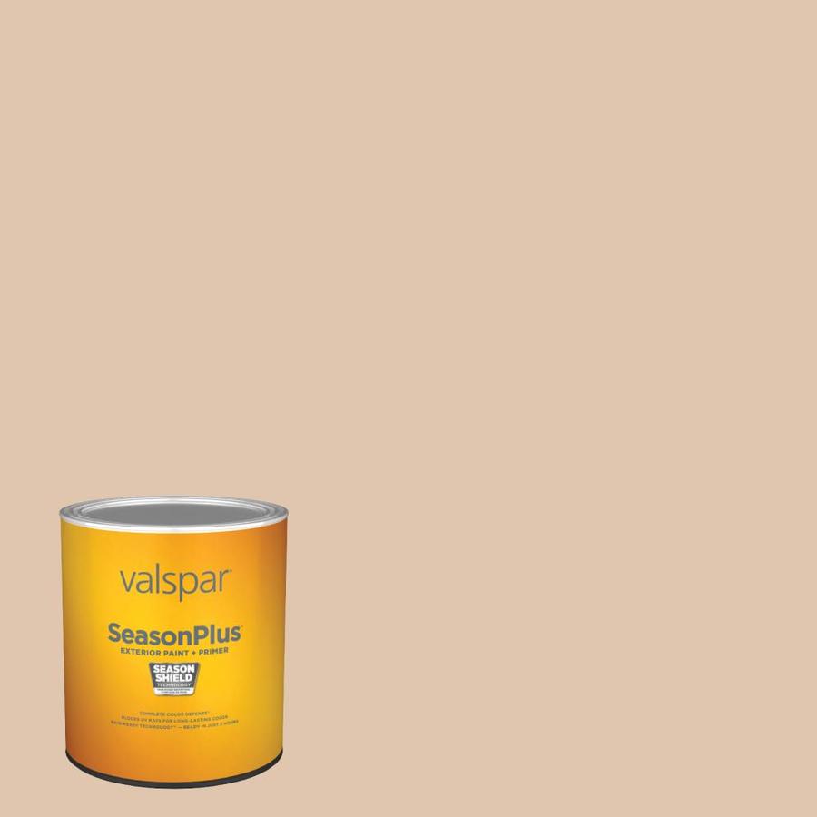 Valspar SeasonPlus Satin Sahara Sands 20078b Exterior Paint (1Quart