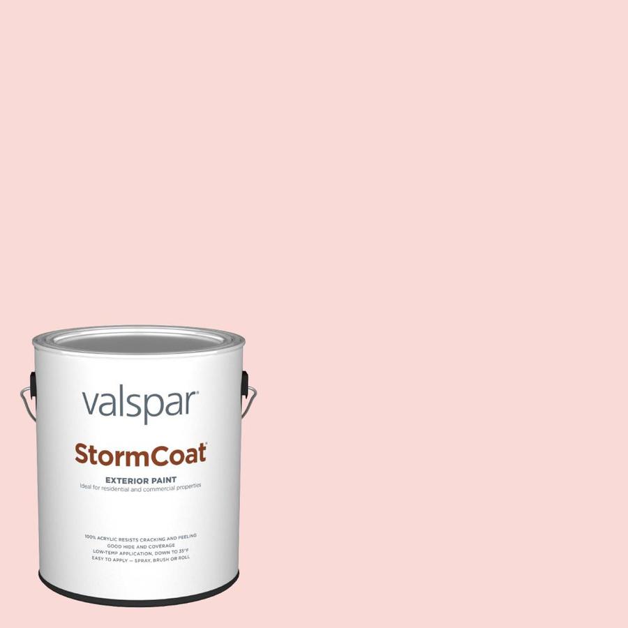Valspar Pro Storm Coat Flat Baby Blush 1008 2c Exterior Paint 1 Gallon In The Exterior Paint Department At Lowes Com