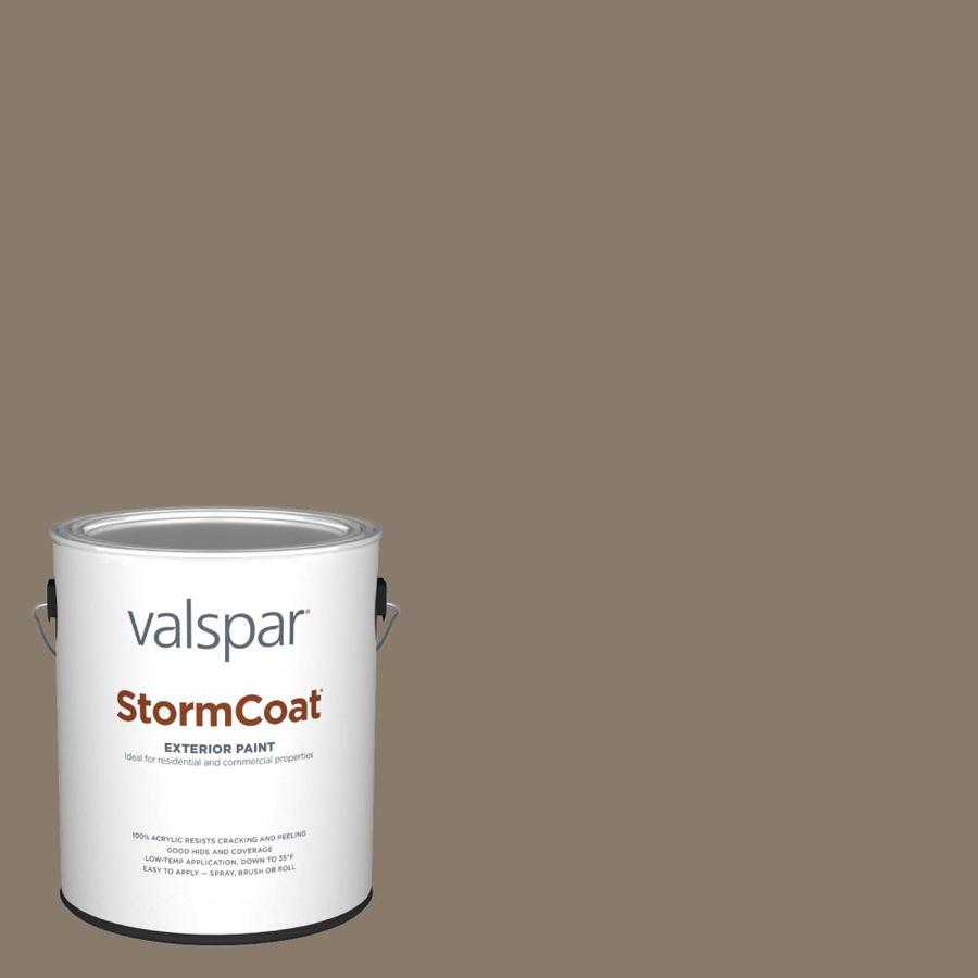 Valspar Pro Storm Coat Satin Barnwood Plank Hgsw3463 Exterior Paint (1