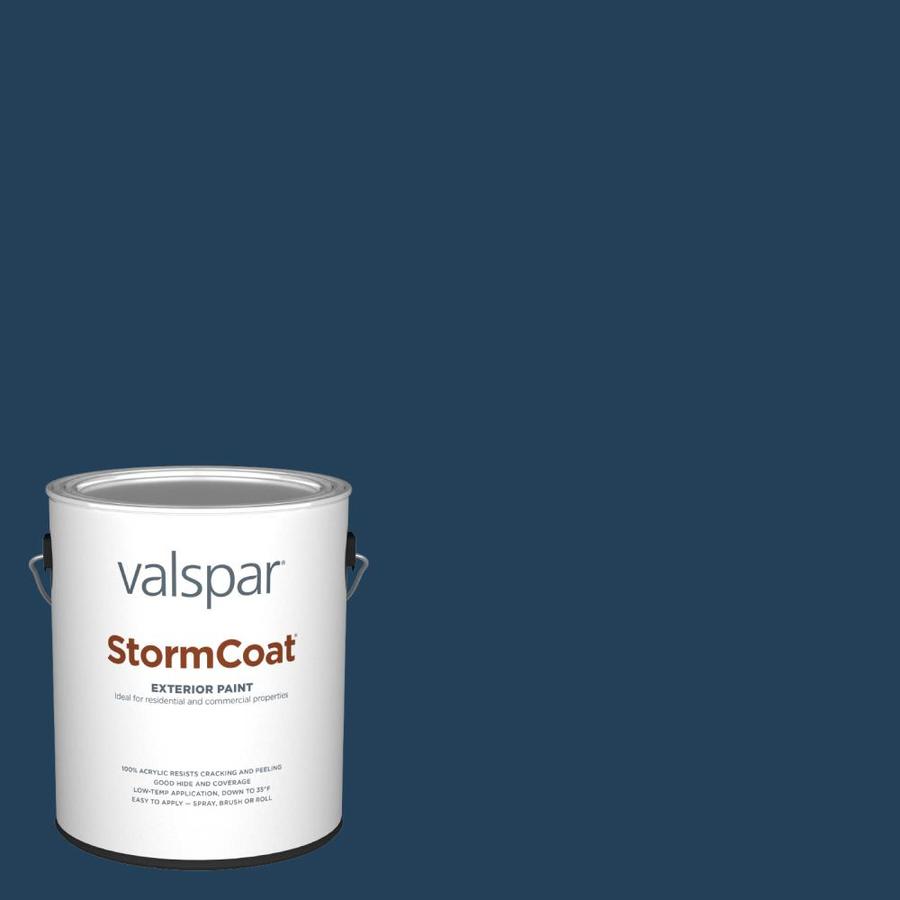 Valspar Pro Storm Coat SemiGloss Salty Dog Hgsw9177 Exterior Paint (1Gallon) in the Exterior