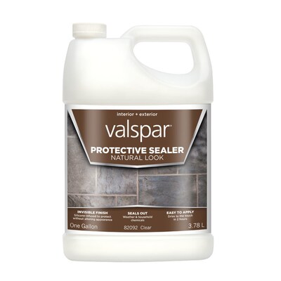 Valspar Clear Natural Look Satin Waterproofer Actual Net Contents