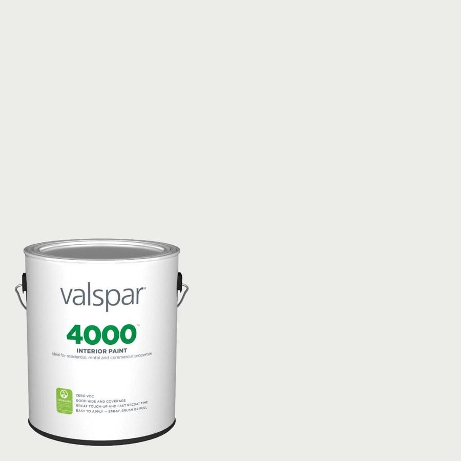 Valspar 4000 Flat Cool Gray 700610 Interior Paint (1Gallon) in the Interior Paint department
