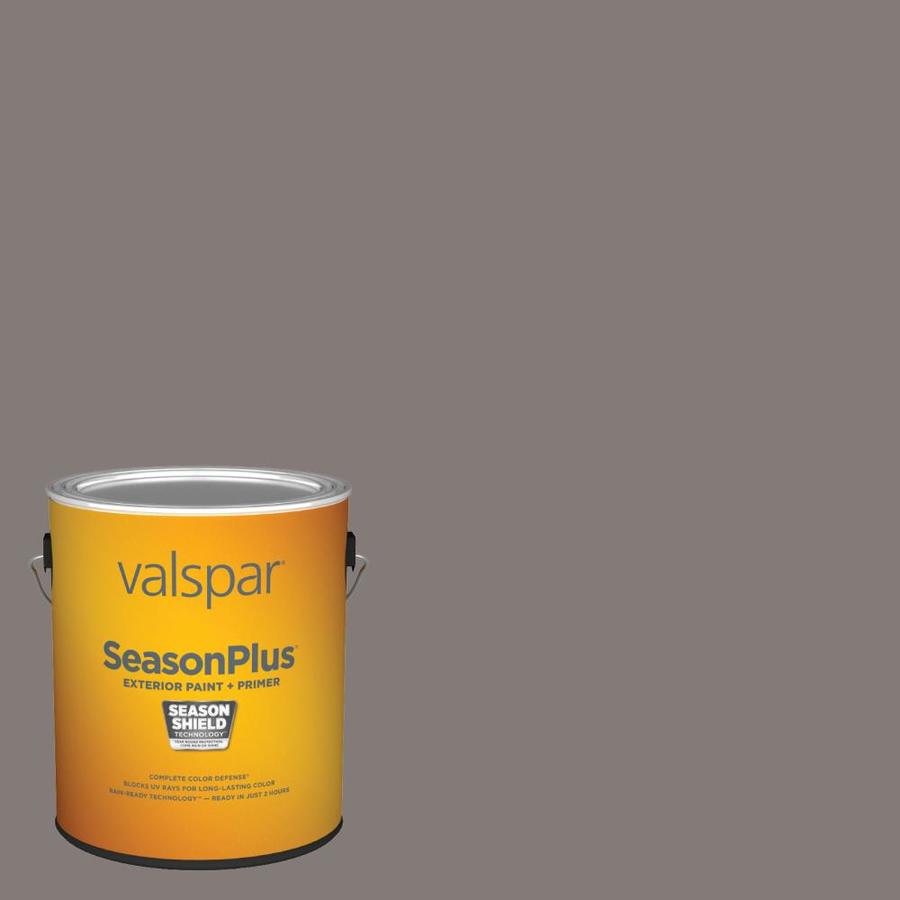 Valspar SeasonPlus MINK Flat Latex Exterior Paint (Actual Net Contents