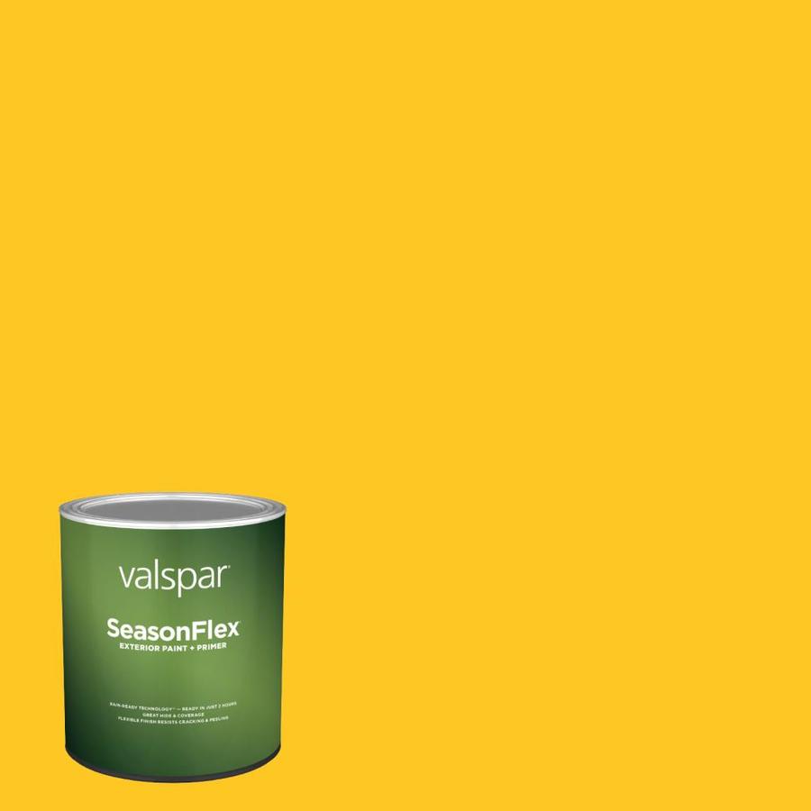Valspar SeasonFlex SemiGloss Geometric Yellow Hgsw1171 Exterior Paint