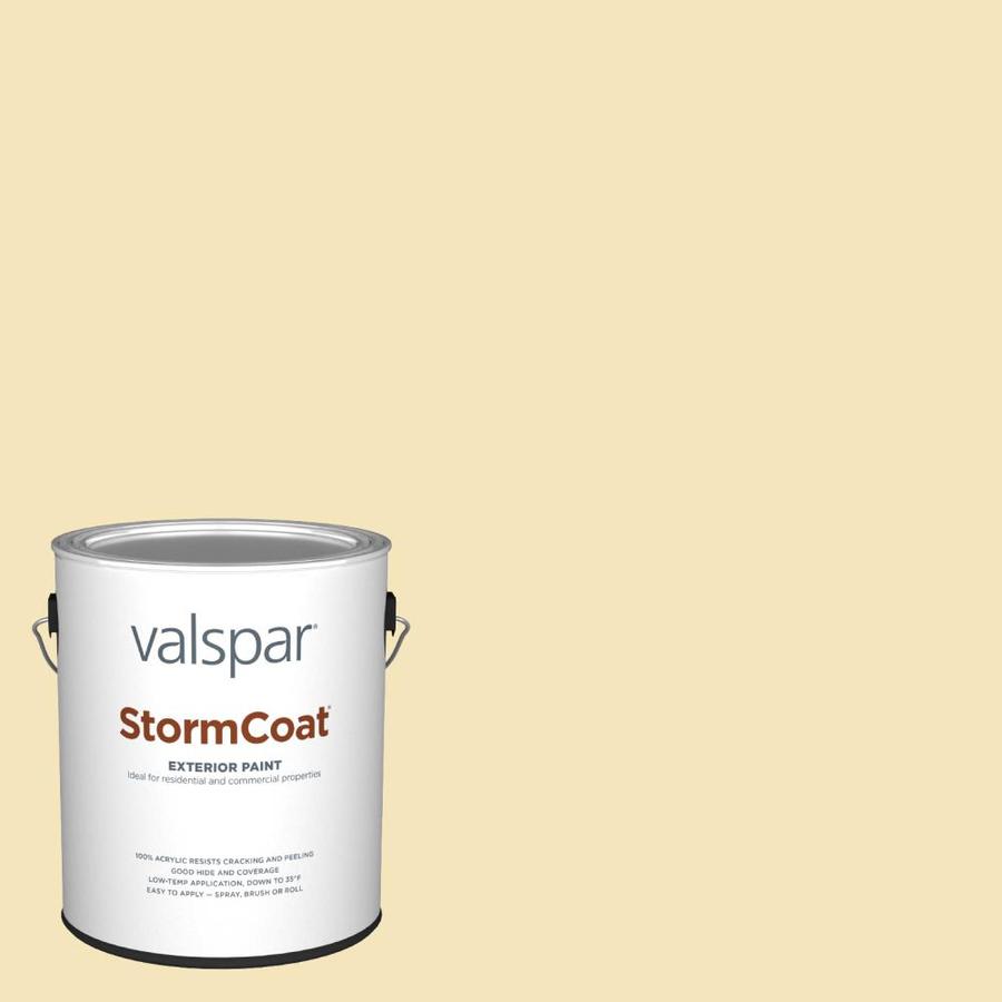 Valspar Pro Storm Coat SemiGloss Lemon Chiffonade Hgsw1177 Exterior