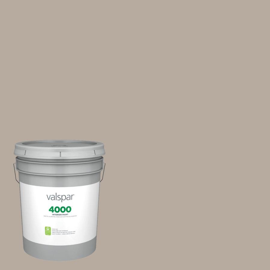 Valspar 4000 Flat Perfect Greige Hgsw2475 Interior Paint (5Gallon) in