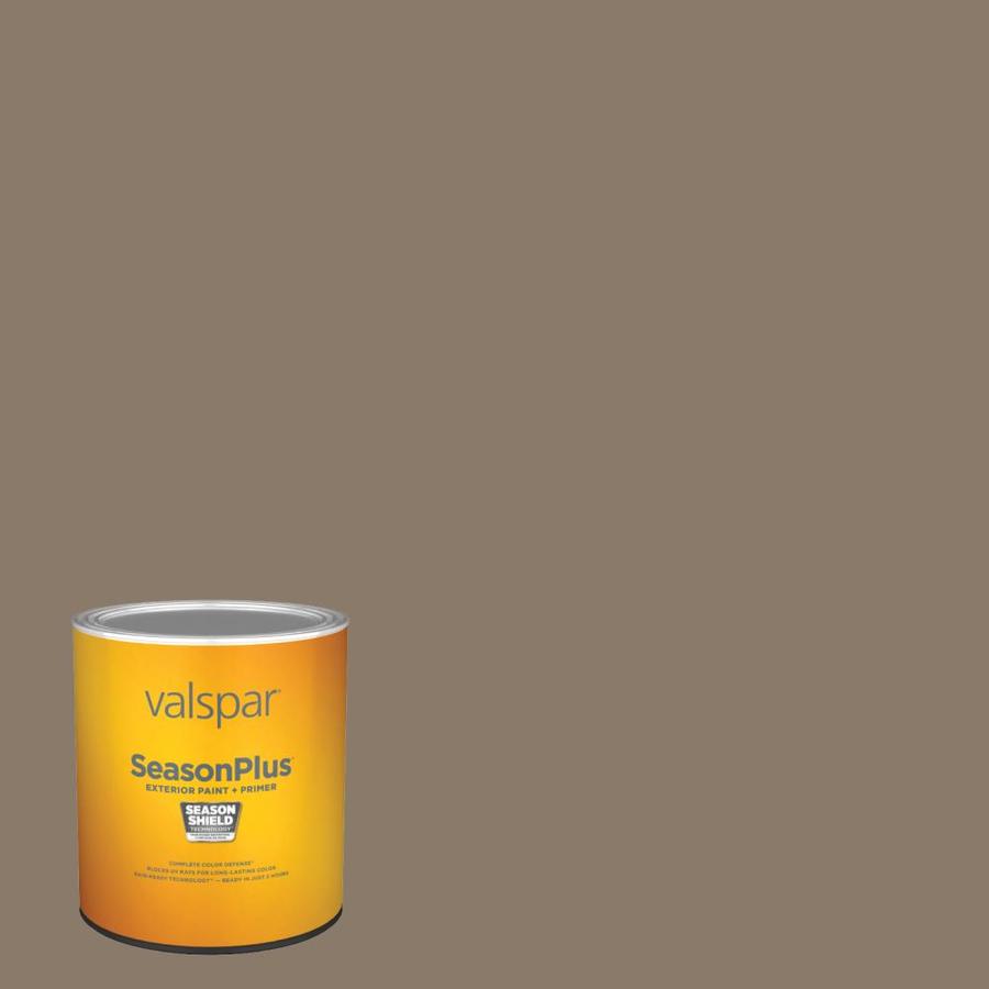 Valspar SeasonPlus VIRTUAL TAUPE Flat Latex Exterior Paint (Actual Net
