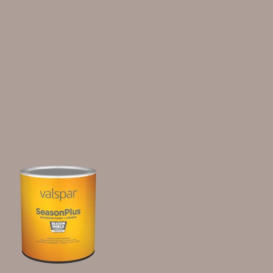 Valspar SeasonPlus Flat Truly Taupe Hgsw3435 Exterior Paint (1Quart