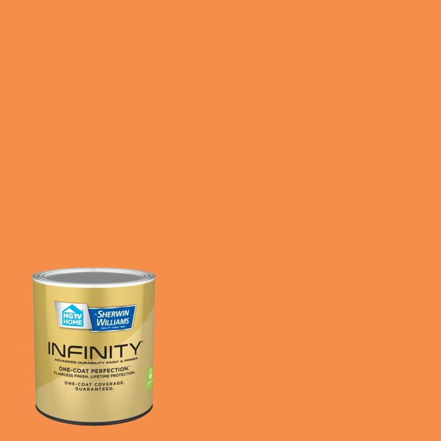 HGTV HOME by SherwinWilliams Infinity SemiGloss Fresh Persimmons 2009