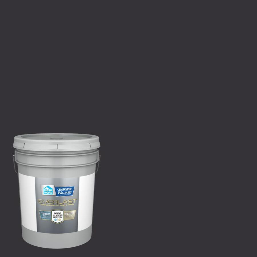 HGTV HOME by SherwinWilliams Everlast Satin Domino Hgsw6989 Exterior