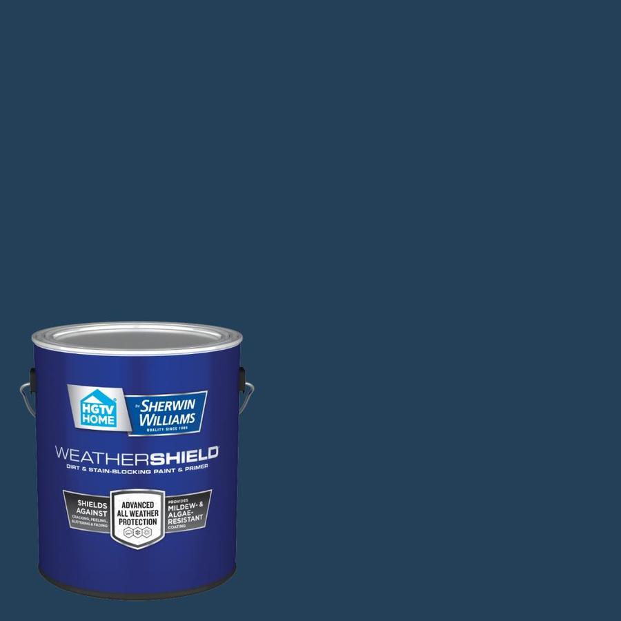 Valspar Weathershield SALTY DOG Semigloss Latex Exterior Paint (Actual Net Contents116.0) in