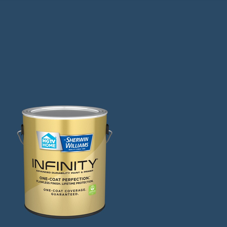 HGTV HOME by SherwinWilliams Infinity Satin Indigo Cloth 40097
