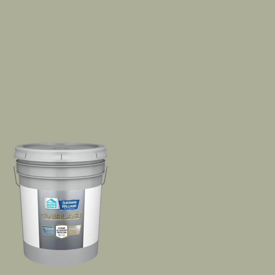 HGTV HOME by SherwinWilliams Everlast Satin Clary Sage Exterior Paint