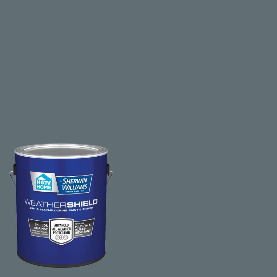 Valspar Weathershield SLATE TILE Flat Latex Exterior Paint (Actual Net