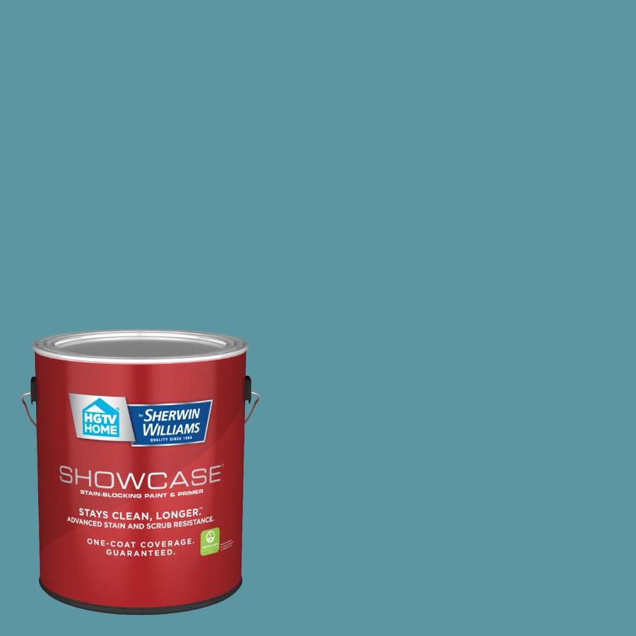 Hgtv Home By Sherwin Williams Showcase Semi Gloss Beachcomber Hgsw2333 Interior Paint 1 Gallon In The Interior Paint Department At Lowes Com