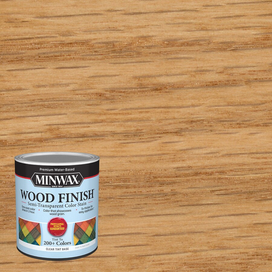 Minwax Wood Finish WaterBased Neutral Mw1002 Interior Stain (1Quart