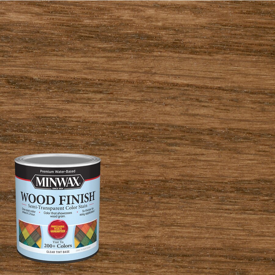 Minwax Wood Finish Water-Based Aged Oak Mw1024 Interior Stain (1-Quart ...