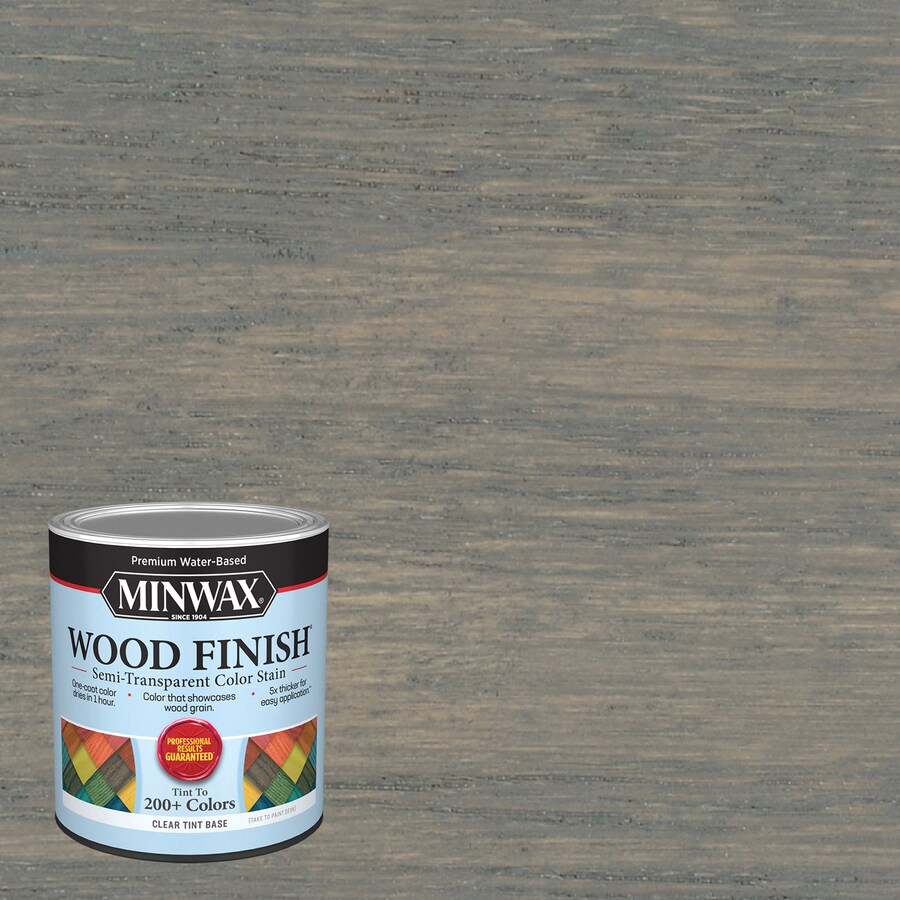 Minwax Wood Finish WaterBased Oyster Gray Mw1075 Interior Stain (1