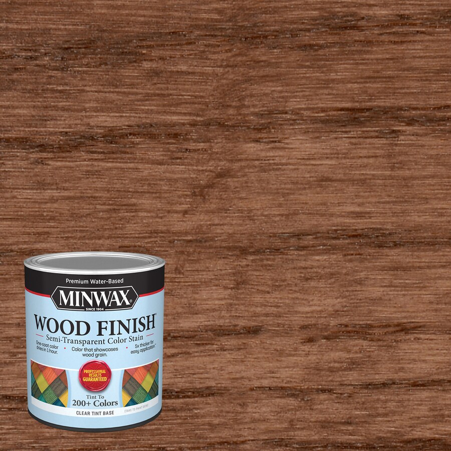 Minwax Wood Finish Water-Based Ginger Brown Mw1155 Interior Stain (1 ...