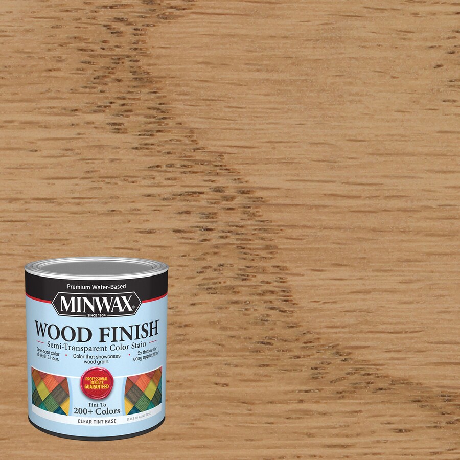 Minwax Wood Finish Water-Based Autumn Wheat Mw1196 Interior Stain (1 ...